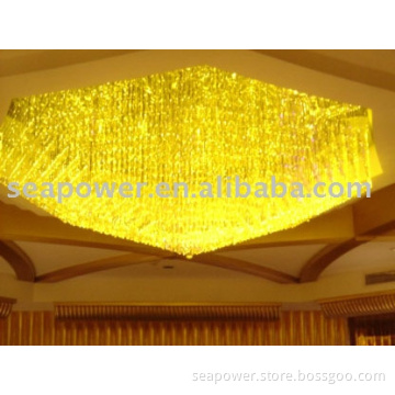 optic fiber chandelier